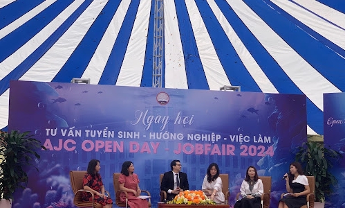 AJC Open day 2024: Tọa đàm “AJC và cánh cửa tương lai” 